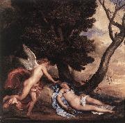 DYCK, Sir Anthony Van Cupid and Psyche df oil painting picture wholesale